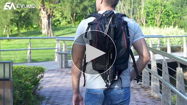 Amazon.com : EVUMO HF3 Horizontal Tripod for Camera and iPhone, 65